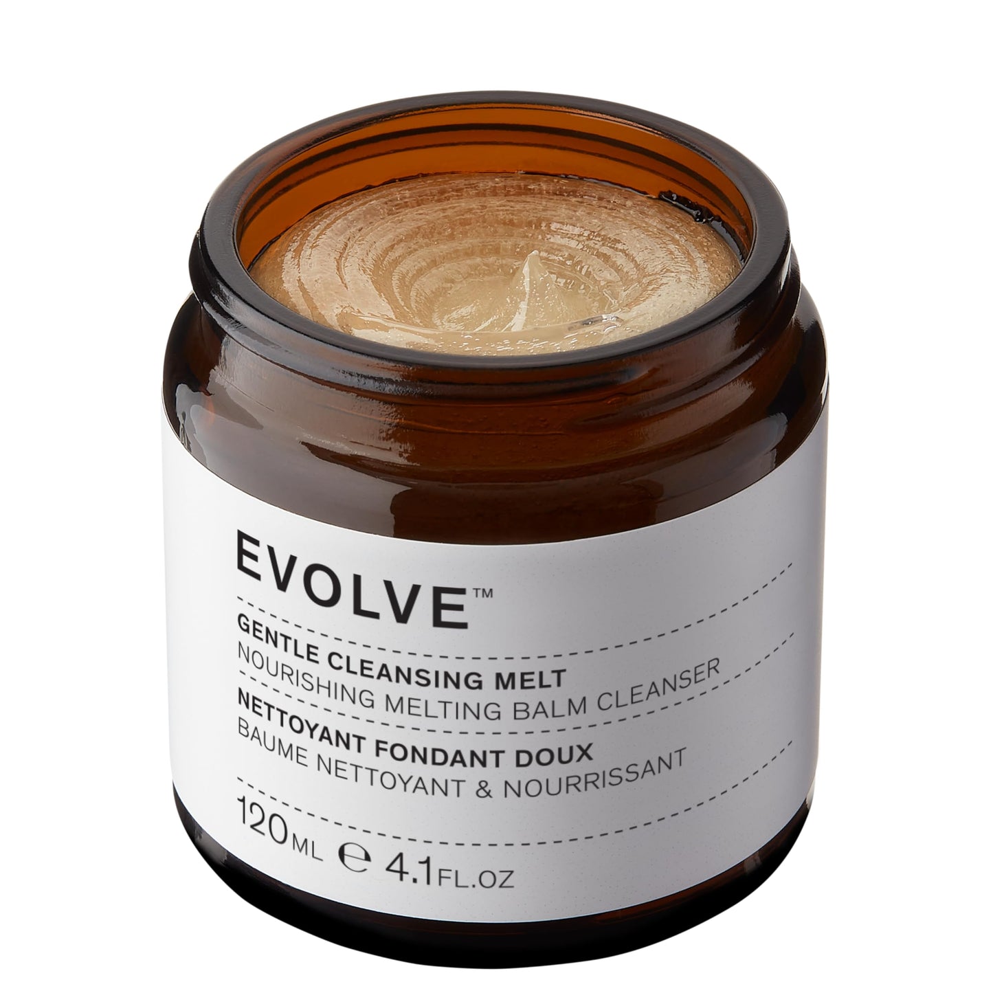 Evolve Organic Beauty - Gentle Cleansing Melt Balm | Soothe, Hydrate, Remove Make Up, Nourish | Baobab Oil, Vanilla | Small-Batch, Vegan Clean Beauty (4.1 oz | 120 mL) Package May Vary