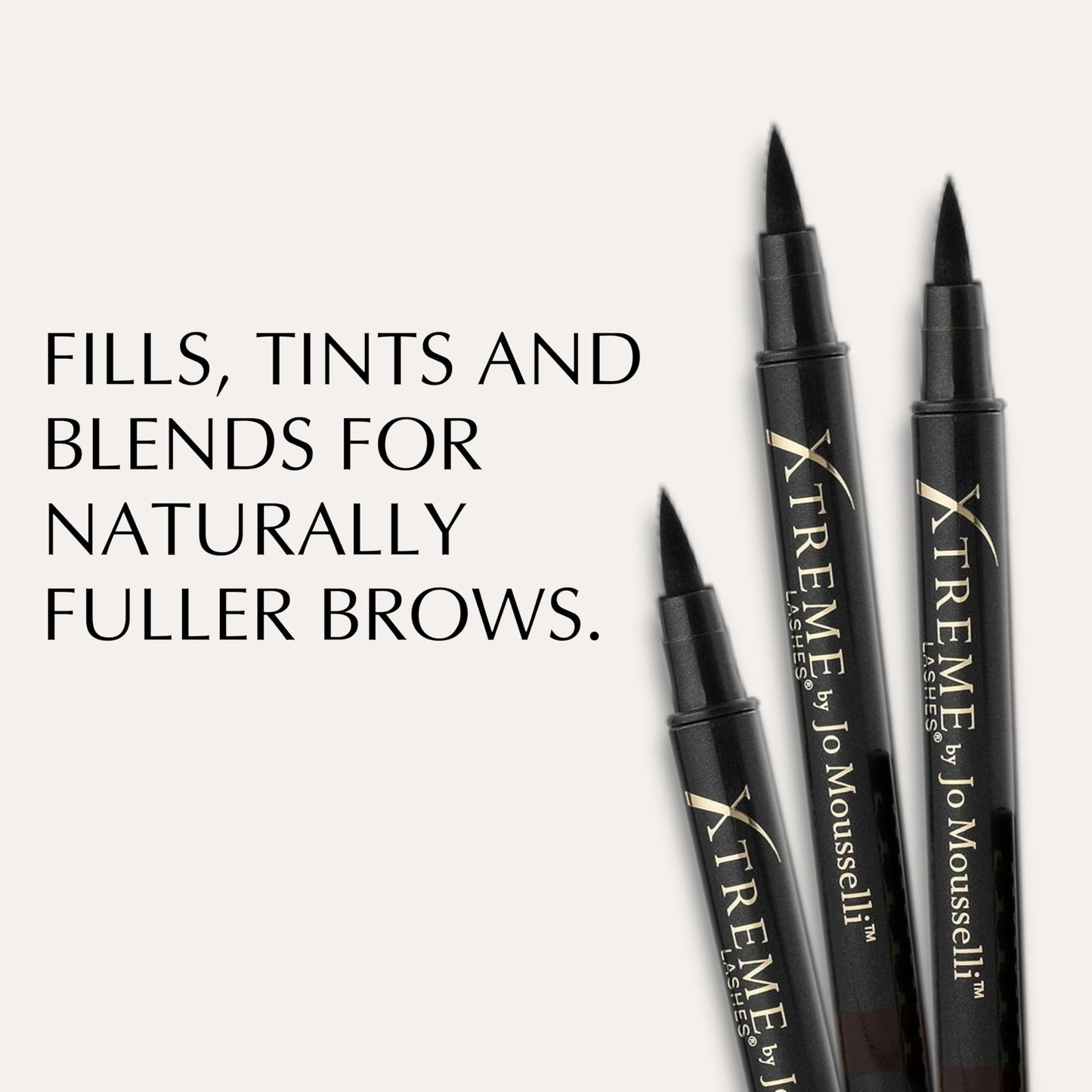 Xtreme Lashes Long Lasting Brow Pen - Lash Extension Compatible