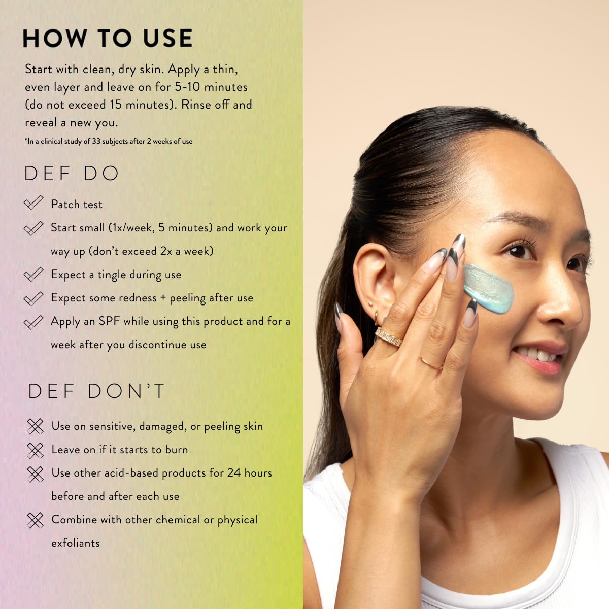 Honest Beauty All the Feels Resurfacing Peel | 10% AHA + 2% BHA | Deeply Exfoliates + Renews Skin | Vegan + Cruelty Free | 1.7 oz