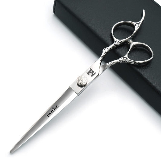 Dayline Professional Salon Shears Hairdressing Scissors 7 inch Silver Stainless Steel
