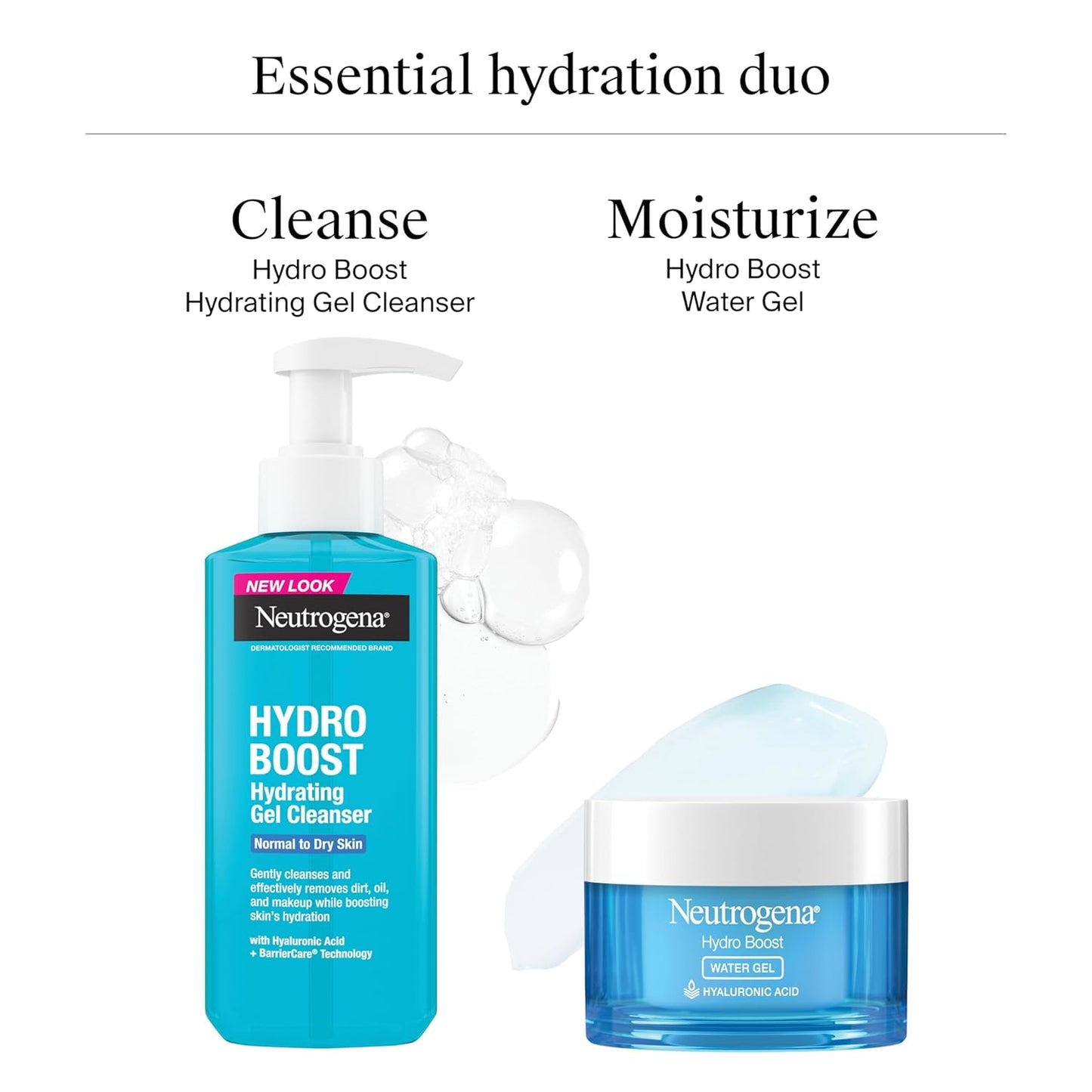 Neutrogena Hydro Boost Face Wash - Hydrating Gel Cleanser with Hyaluronic Acid | 7.8 fl oz