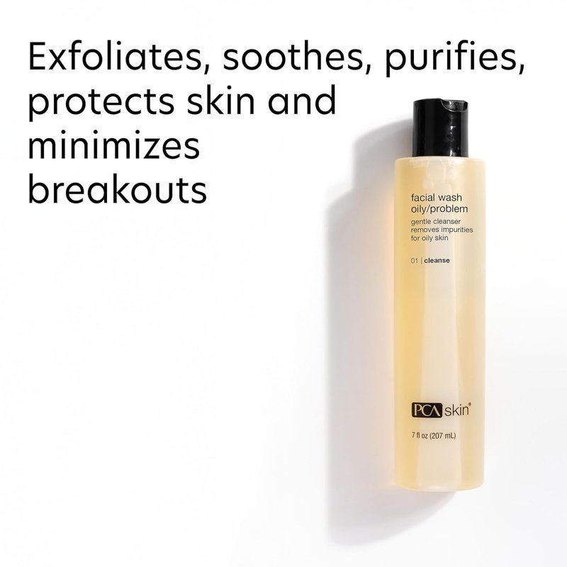 PCA SKIN Hydrating Face Wash for Oily Skin - Gentle Cleanser Minimizes Breakouts | 7 fl oz Bottle