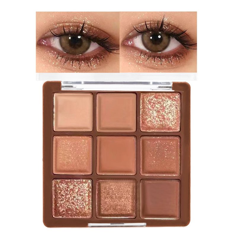 KXmzeG Neutral Matte Eyeshadow Stick Makeup, Metallic Plum Cream Long-Lasting Eye Shadow Brightener Eyeliner Pencil, Matte Eye shadow Applicator Stick Pen Palette Makeup (04#, Pack of 1)