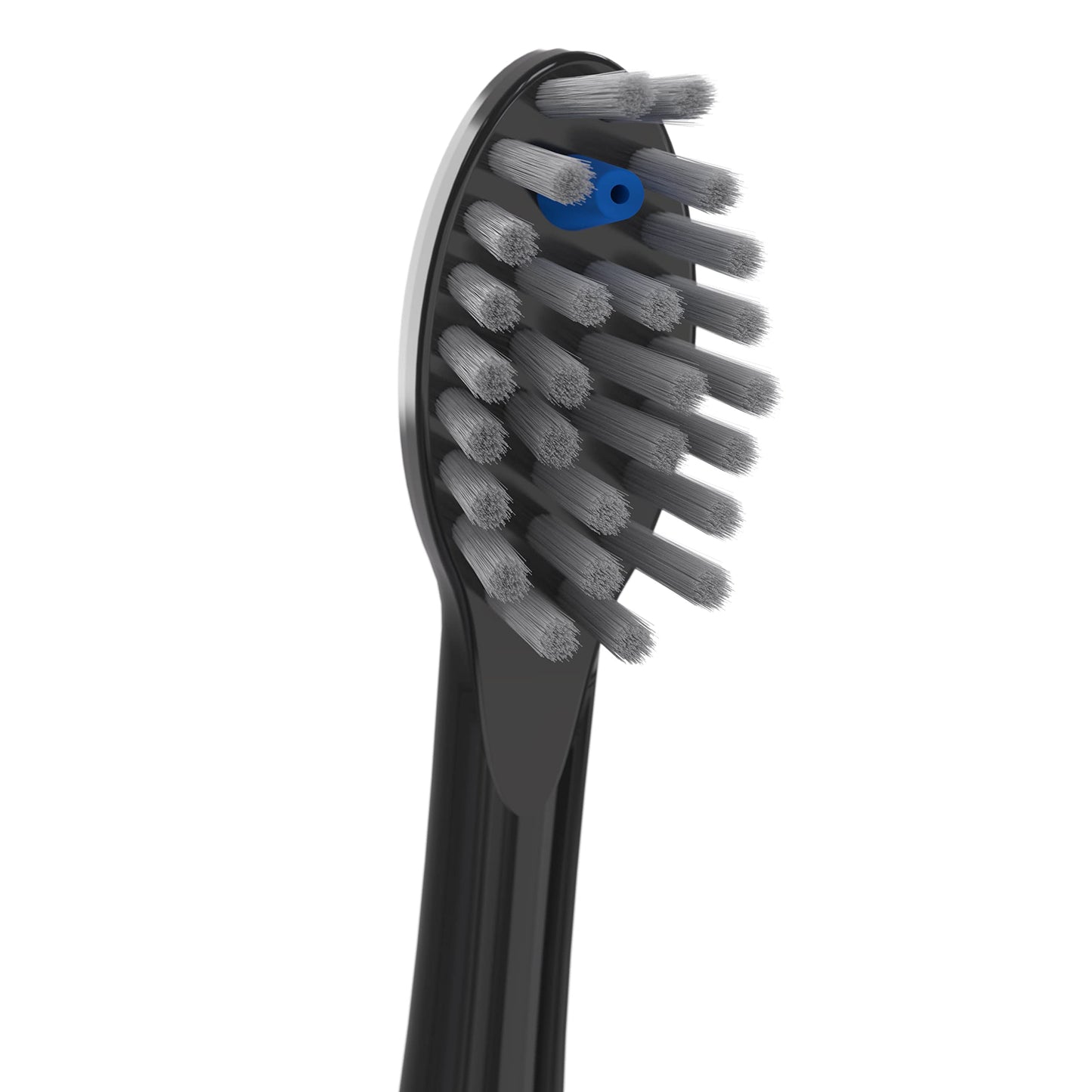 Waterpik Full Size Brush Heads with Covers for Toothbrush, Black, Pack of 2 & Whitening Water Flosser Refill Tablets for Whitening Flosser, Pack of 30