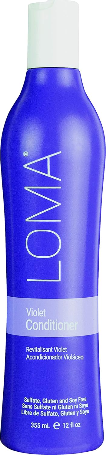 Loma Violet Conditioner - Sulfate, Gluten & Paraben Free | 12 Ounce Size