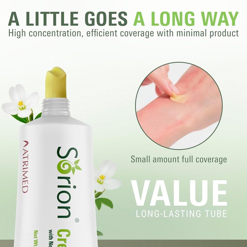 Sorion Cream - Herbal Moisturizer for Dry, Itchy Skin | Coconut Oil, Neem & Turmeric Formula