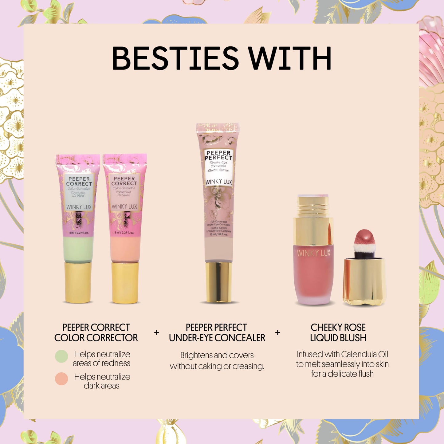 Winky Lux White Tea Tinted Moisturizer SPF 30 - Buildable Coverage with Facial SPF, Lightweight Sunscreen for Face, Naturally Radiant Finish, Long Lasting Coverage with Vitamin E, Deep Plus