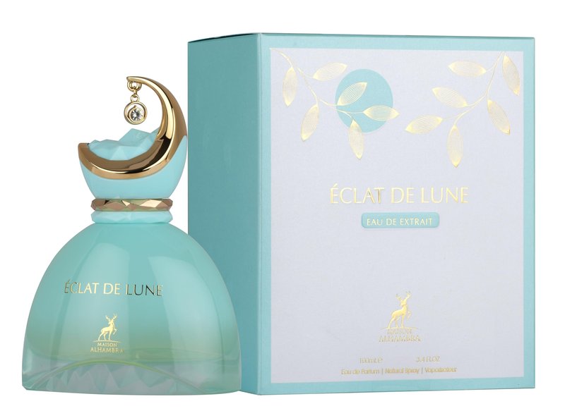Maison Alhambra Eclat De Lune for Women Eau de Parfum Spray, 3.4 Ounce / 100 ml