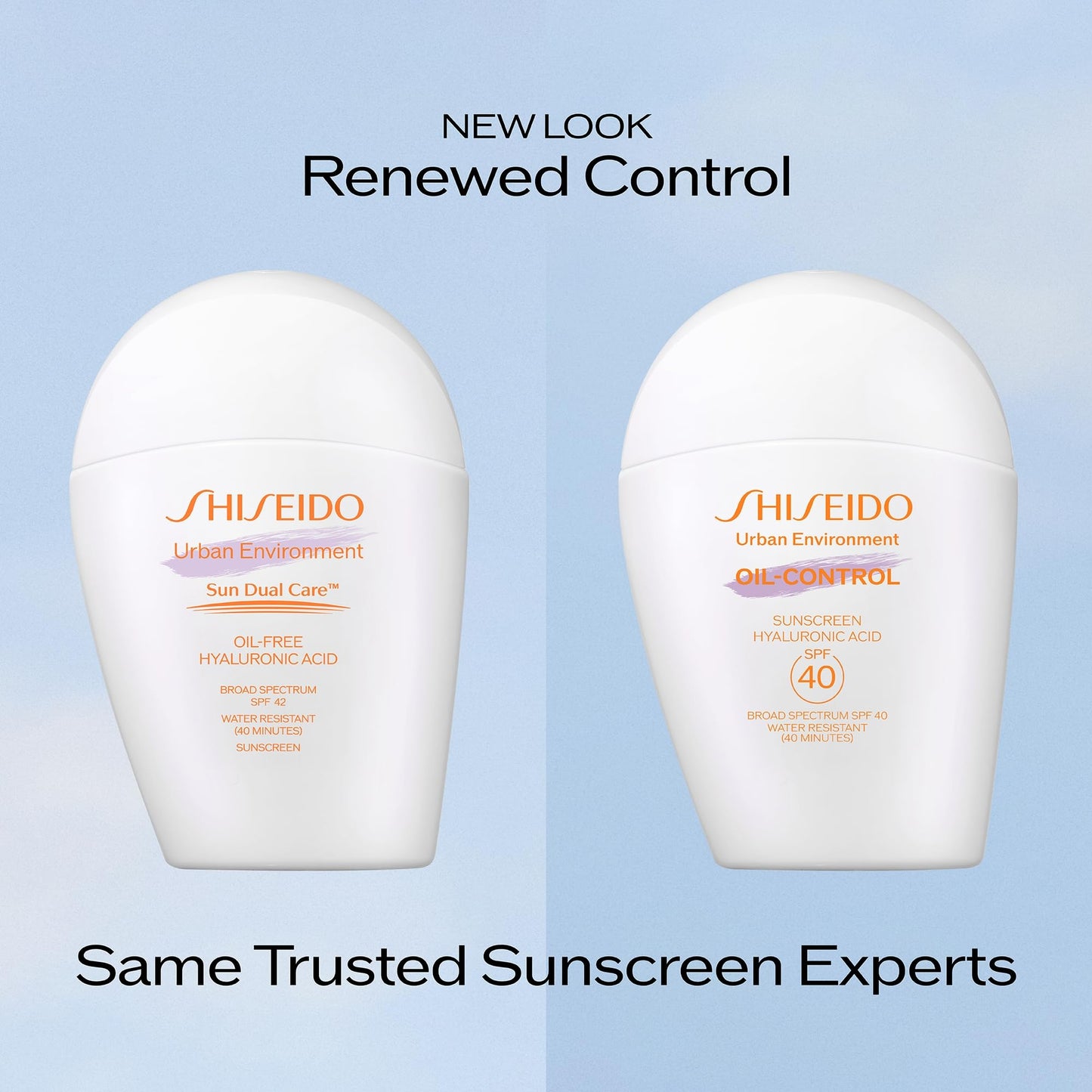 Shiseido Urban Environment Oil-Free Sunscreen - Protects, Hydrates, Mattifies & Works as Face Primer - Water Resistant for 40 Minutes - Non-Comedogenic - 143 mL