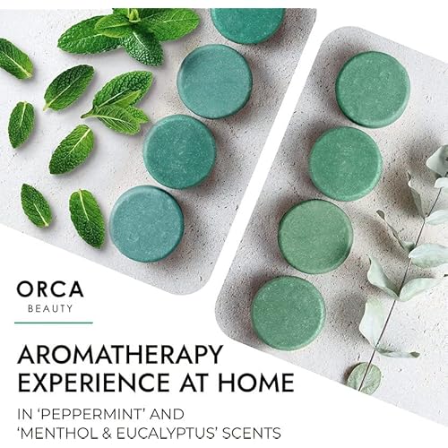 Shower Steamers Aromatherapy - Relaxation Gifts for Women, Shower Bombs, Unique Spa Gifts Shower Tablets, Stocking Stuffers for Women & Men (Peppermint and Eucalyptus Scent 8PC)