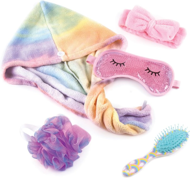 Rainbow Shower Set - Colorful Bath Accessories for Kids | Fun & Engaging Playtime