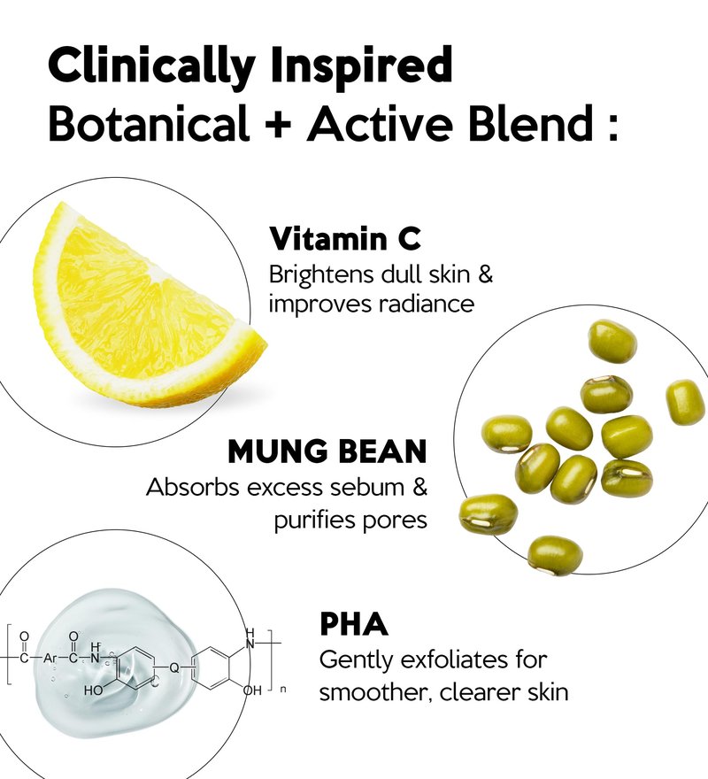 Troubless CLEAR PLUS Smooth Whipped Cleanser – Korean Skin Care Mask-to-Foam Facial Cleanser w/Vitamin C, Mung Bean, Kaolin Clay & PHA – Pore-Refining & Hydrating Face Wash (2.70 fl oz)