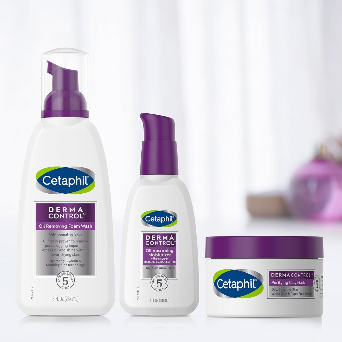 Cetaphil Clay Mask - DermaControl Purifying Face Mask for Oily Skin | 3 Oz, Bentonite Clay for Blackheads & Pores