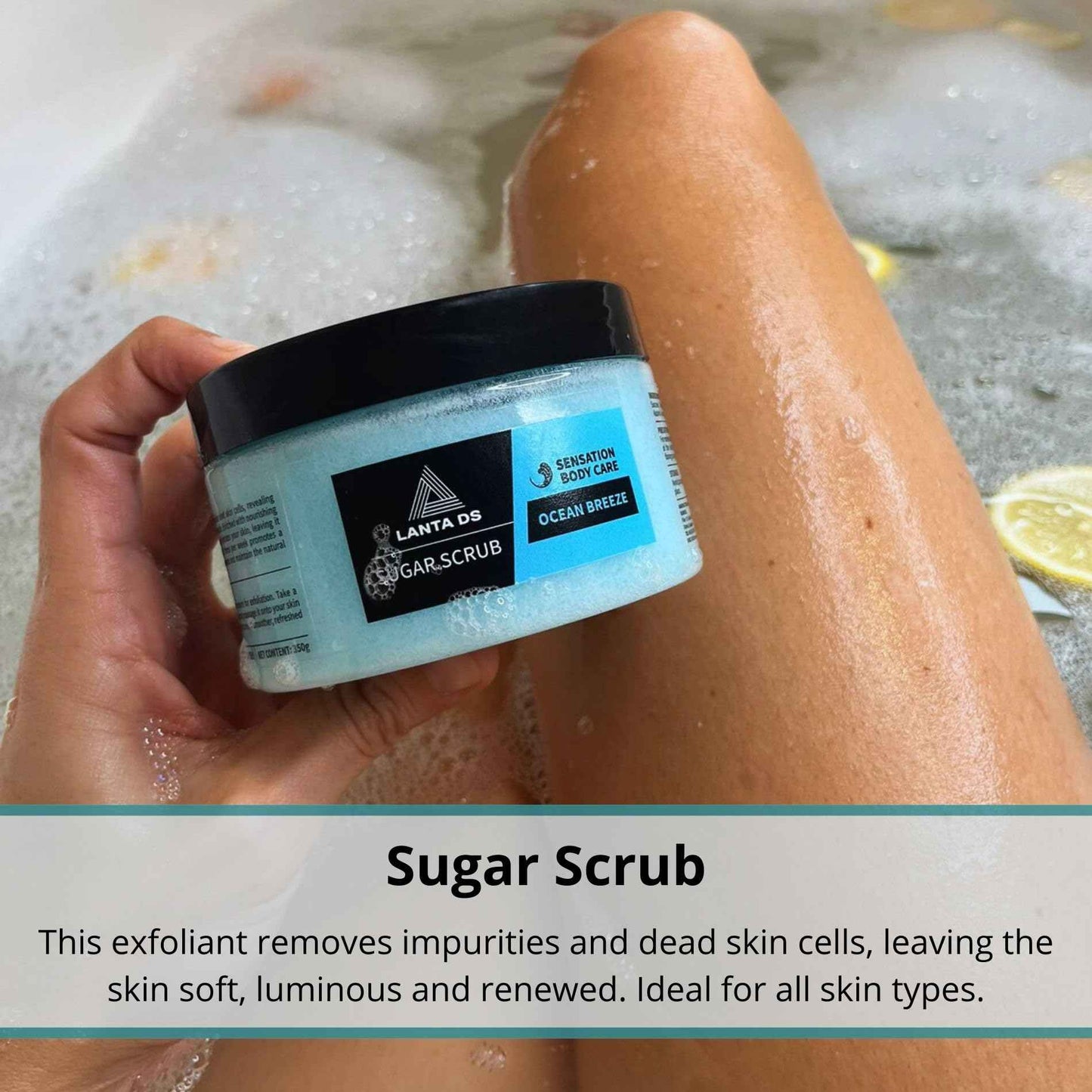 Body Scrub Set - Body Exfoliator - Himalayan Salt Scrub - Butter Scrub and Sugar Scrub - Exfoliating Wash set - Skin Care Set - All Skin Types with Scrubber Silicone