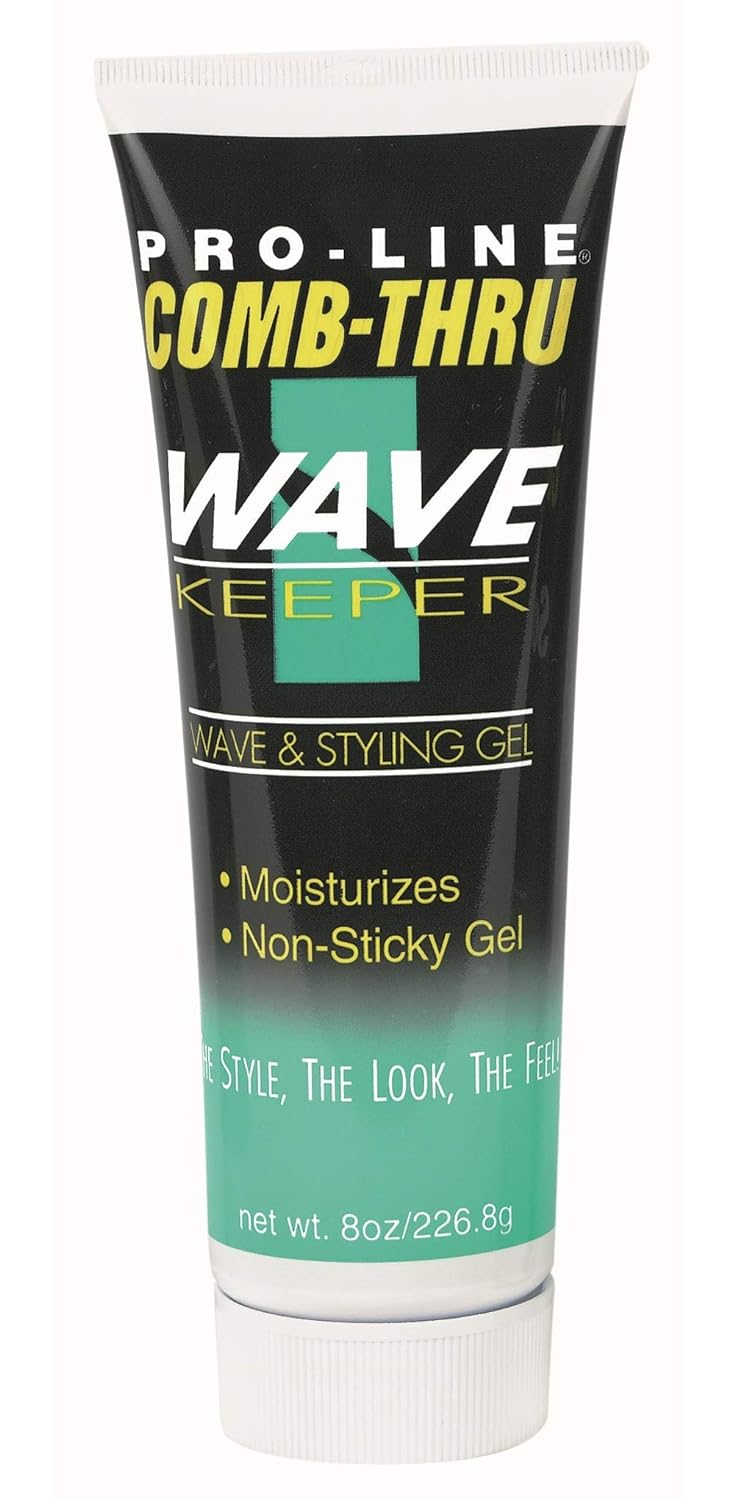 Pro-Line Wave Keeper Gel - 8 oz Styling Gel for Defined Waves | Pack of 4