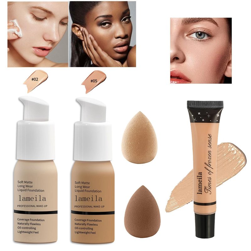 All-in-One Makeup Kit for Women - Complete Set with Eyeshadow Palette, Foundation, Lip Gloss & More | Perfect Gift for Christmas & Birthdays