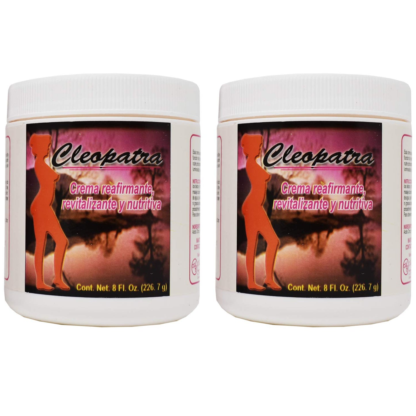 Cleopatra Firming, Revitalizing and Nourishing Cream 8oz Pack of 2