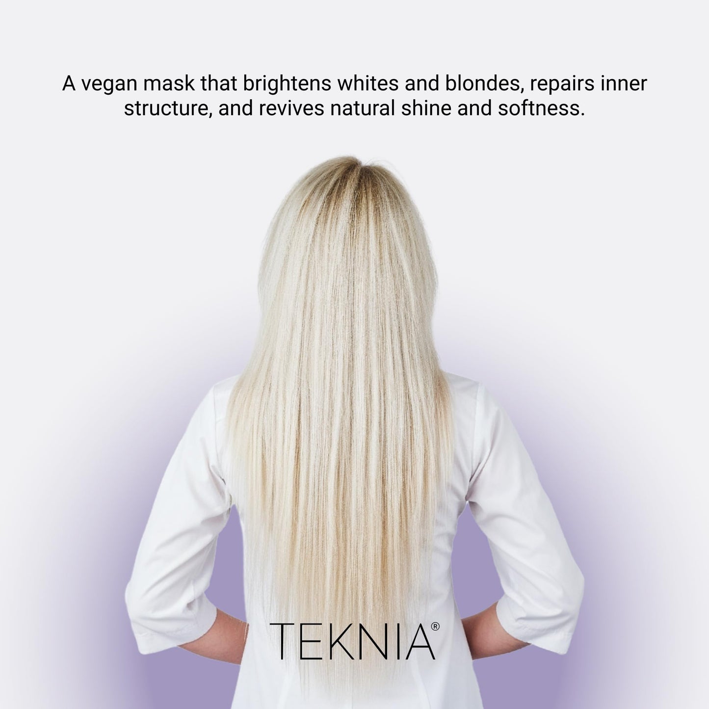 Lakmé Teknia White Silver Hair Mask, Brightening Hair Mask for Blondes & Bleached Hair, 8.5 Fl Oz