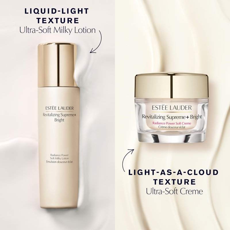 Estée Lauder Revitalizing Supreme+ Bright Radiance Power Soft Cream | Face Moisturizer with Vitamin C | Targets Dark Spots & Dullness, 1.7 Ounce