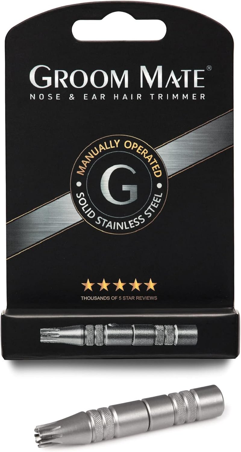 Platinum Nose & Ear Hair Trimmer - Precision Grooming Tool for Men | XL Size