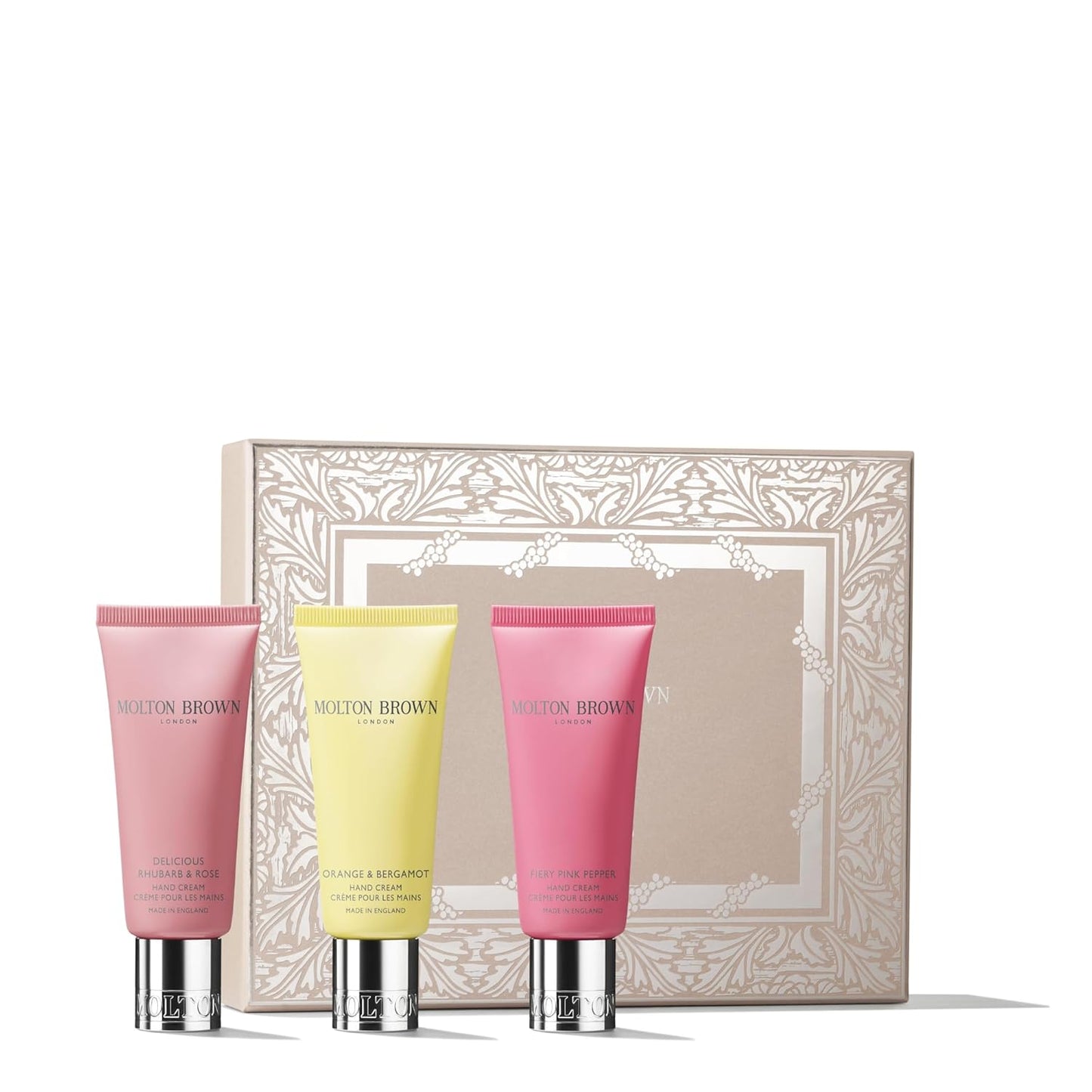 Molton Brown Floral & Spicy Hand Cream Gift Set - Trio of 1.4 fl. oz. Luxury Moisturizing Creams | Perfect Beauty Gift