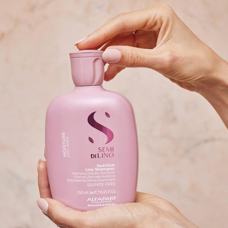 Alfaparf Milano Moisture Nutritive Shampoo - Sulfate & Paraben Free | Ideal for Dry, Color-Treated Hair