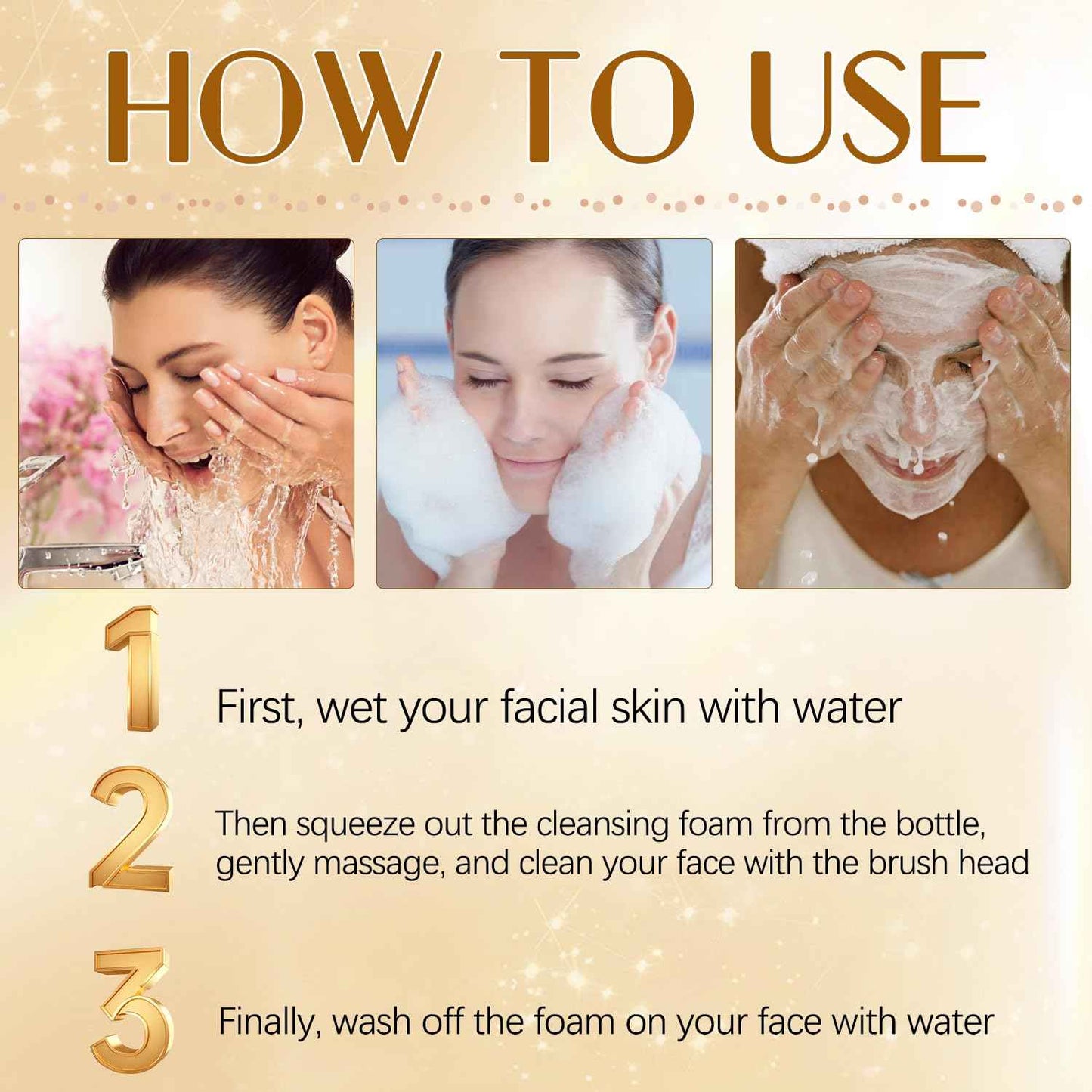 4Pcs Turmeric Wash and Care Three Piece Set,Tuemeric Facial Cleanser & Turmeric Soap Bar & Turmeric Face Scrub Pads,Face & Body Cleanser,Turmeric Cleansing Skincare Set, Deep Cleansing