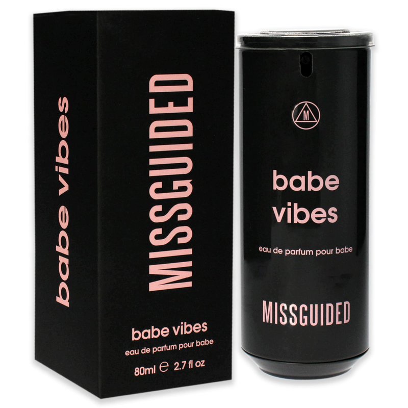 Missguided Babe Vibes - Fragrance For Women - Vibrant Floral Fruity Scent - Opens With Captivating Notes Of Bergamot, Pear And Accents Of Pistachio - Skin Friendly And Elegant - Edp Spray - 2.7 Oz