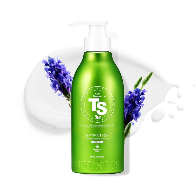 Premium TS Shampoo 10.14 fl oz / 300g for hair loss prevention, Anti-Thinning Biotin Shampoo, Korean shampoo, Natural Daily Routine