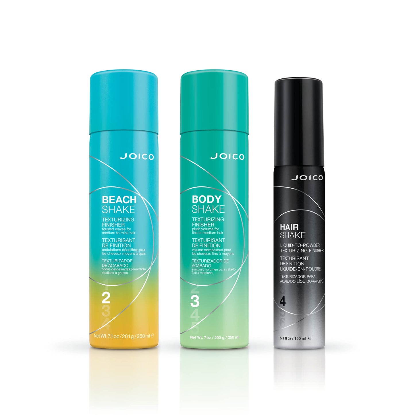 Joico Hair Shake Liquid-To-Powder Texturizing Finisher | For Most Hair Types | Long-Lasting Volume | Instant Lift | Quick Dry Finish | Protects Against Pollution | Paraben Free | 5.1 Fl Oz