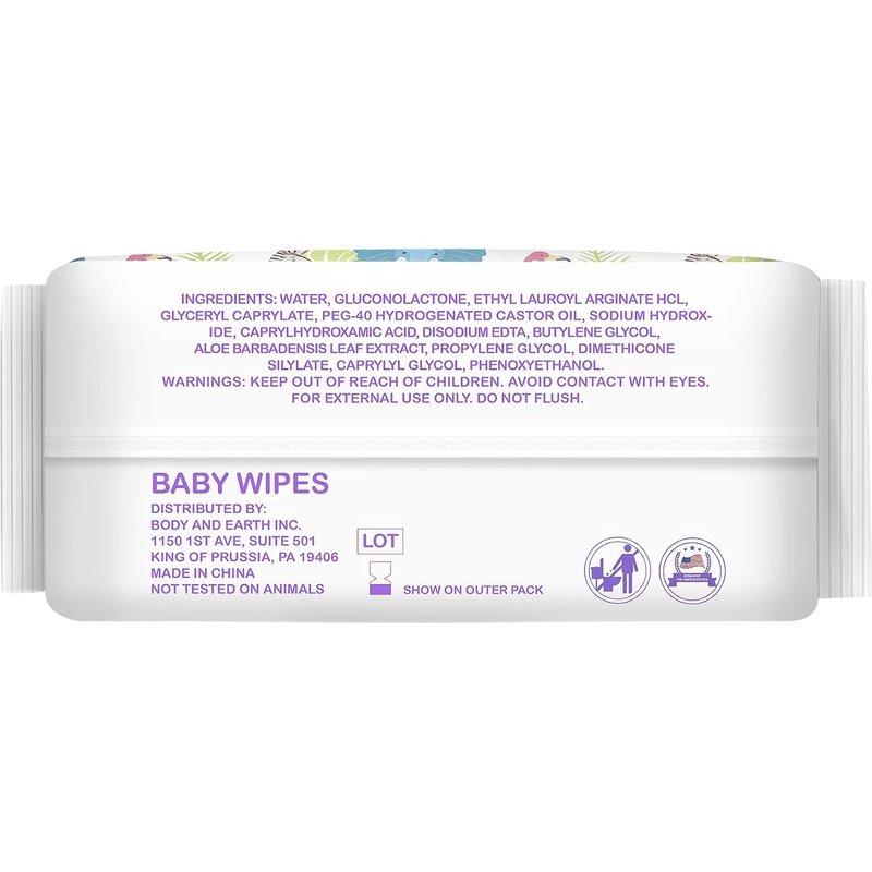 Unscented Baby Wipes - Gentle & Hypoallergenic | 8 Packs, 640 Count