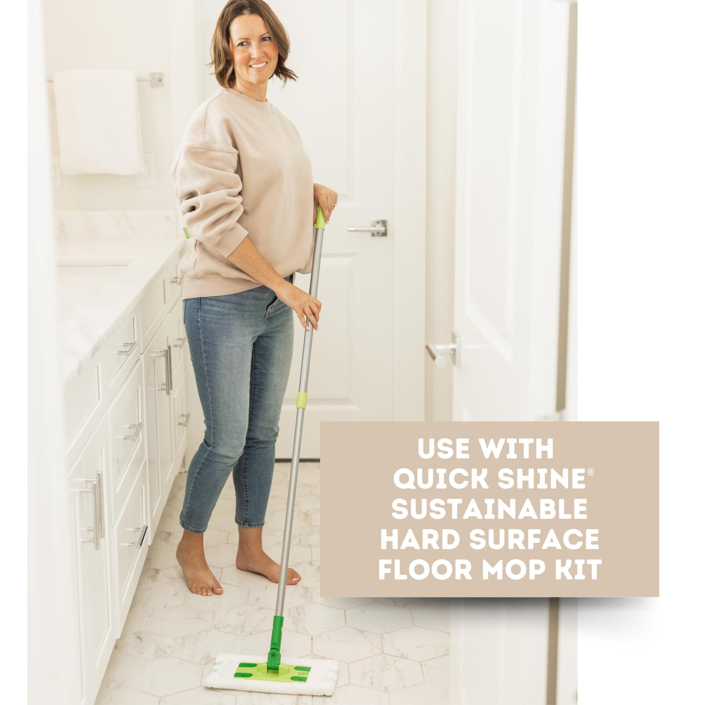 Quick Shine Pure Floor Wax 27oz | A Buffable, Waterproof Finish for Regular and Hardwood Floors | Restore Protect Refresh