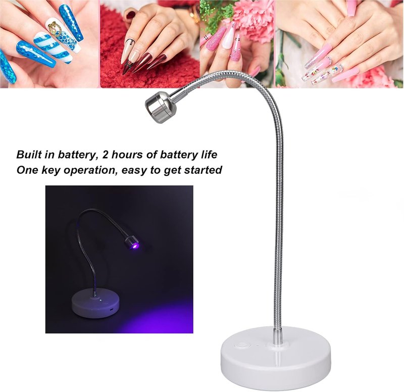 Sanpyl Gel Polish Dryer - Professional Quick Drying Nail Curing Machine with Adjustable Angle & Anti-Scratch Design for Home & Salon Use