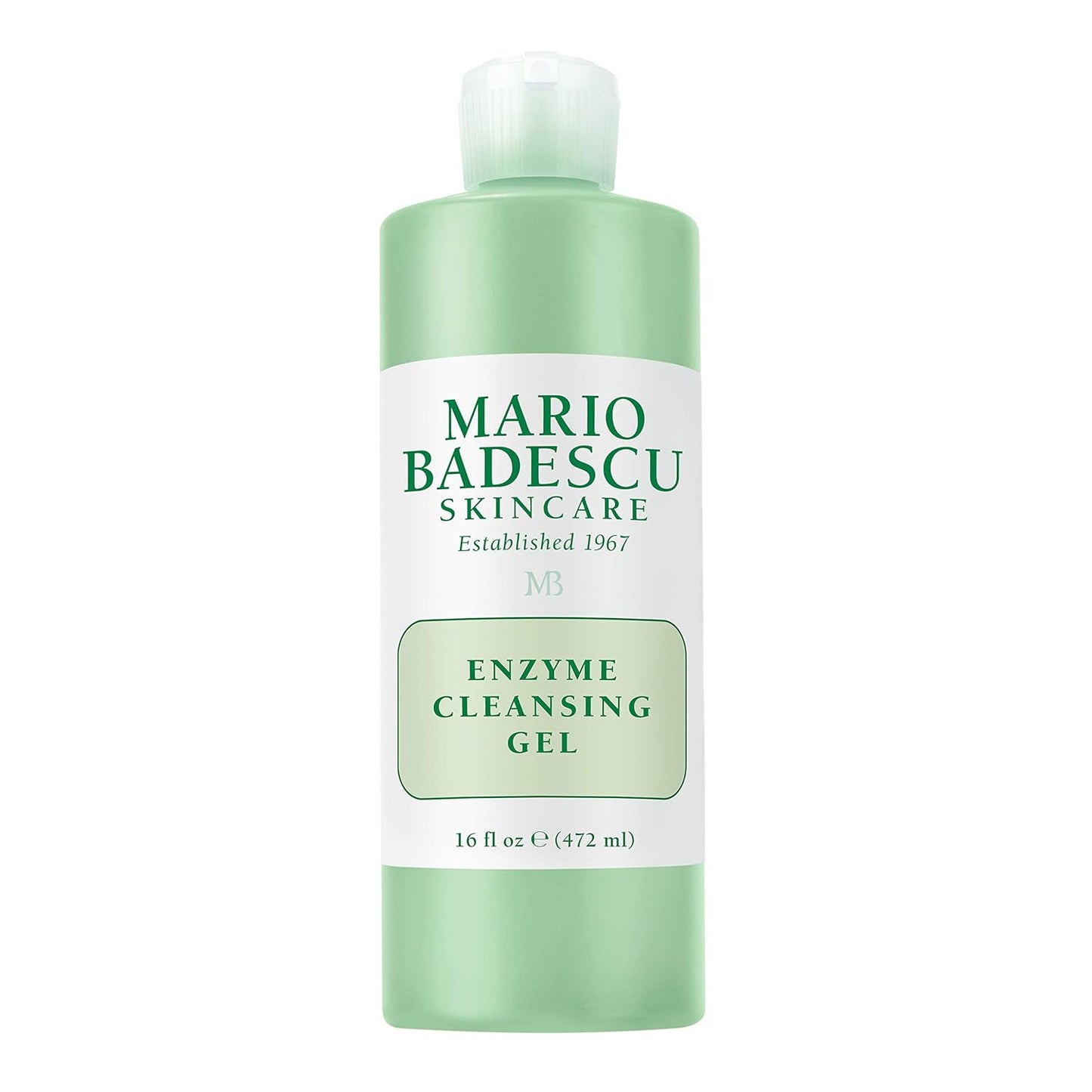 Mario Badescu Enzyme Cleansing Gel - Oil-Free Facial Cleanser with Papaya & Grapefruit Extract | Exfoliating for All Skin Types