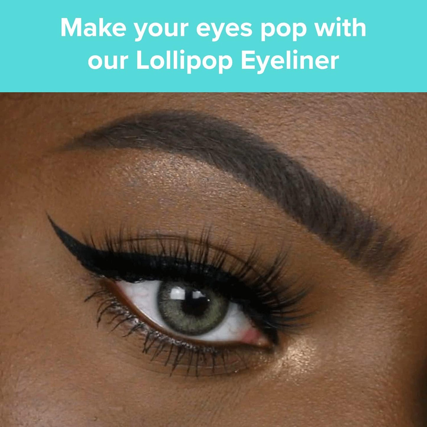 Beauty Bakerie Lollipop Liquid Eyeliner Pencil, Smudge Proof, Waterproof Liquid Eye Liner Pen with Felt Tip Brush for Precise Eye Makeup, Waterproof Eyeliner for All Day Wear, 3.5mL, Jet Black