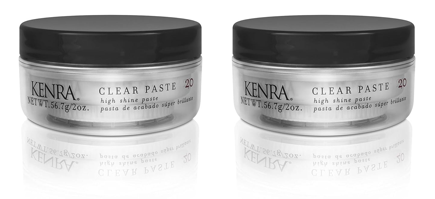 Kenra Clear Paste 20 - High Shine Texturizing Styler for All Hair Types | Strong Hold & Control