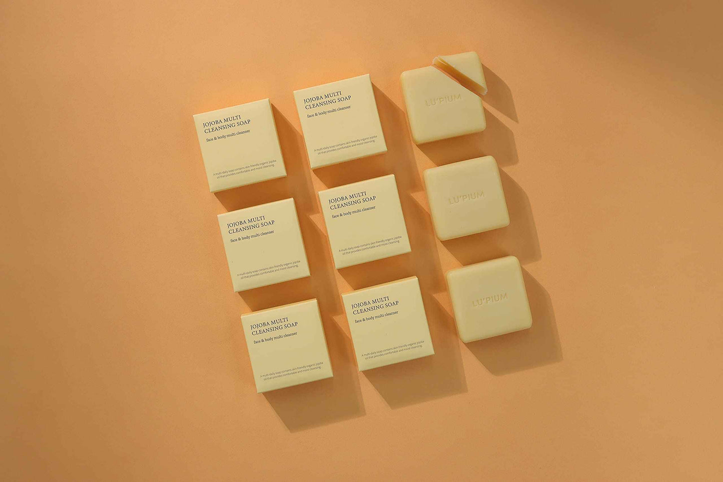 LU'PIUM Jojoba Multi Cleansing Soap 100g