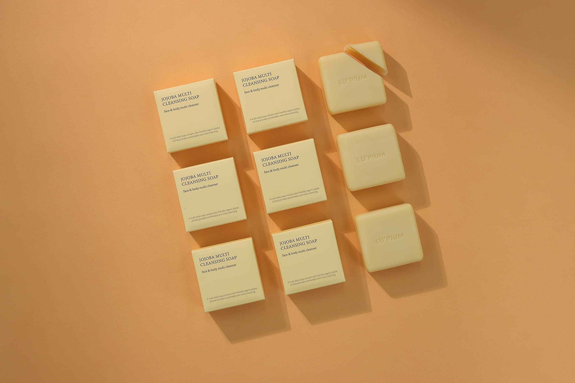 LU'PIUM Jojoba Multi Cleansing Soap 100g