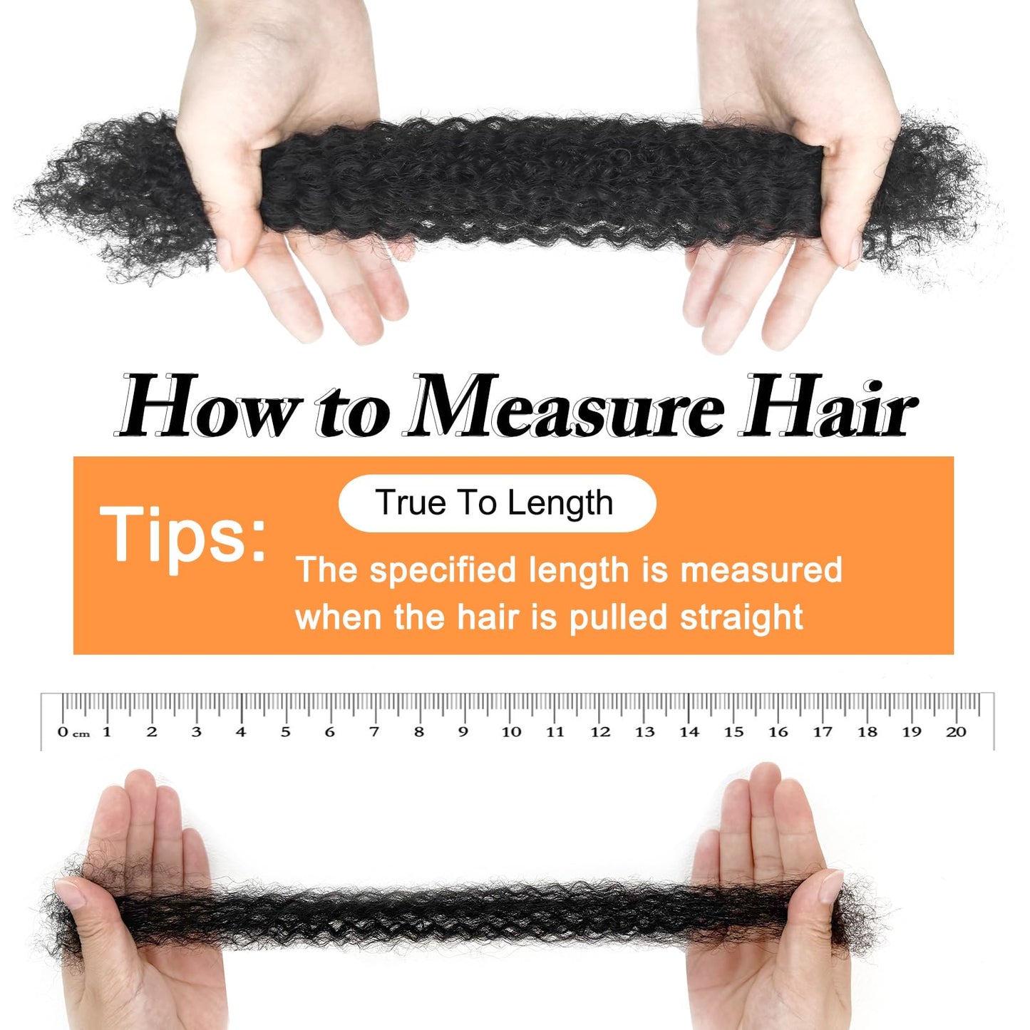 12inch Afro Kinkys Bulk Human Hair For Twist 2 Bundles Afro Kinky-Curly Human Hair Bulk For Twist Dreadlocks Extensions Repair Locs Natural Black (2 Bundles, 12 inch 1B)