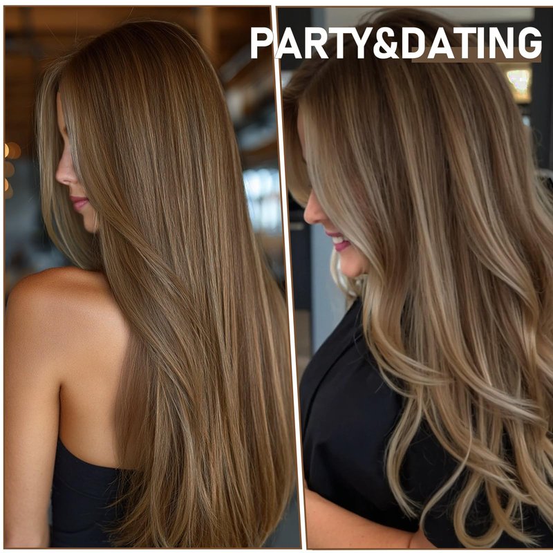 DNE Tape in Hair Extensions Real Human Hair 14 inches 20Pcs/40g/Pack Seamless Dark Brown to Chestnut Brown#T4-P4/27 Straight Invisible Double Sided Tape in Hair Extensions for Women/Girls