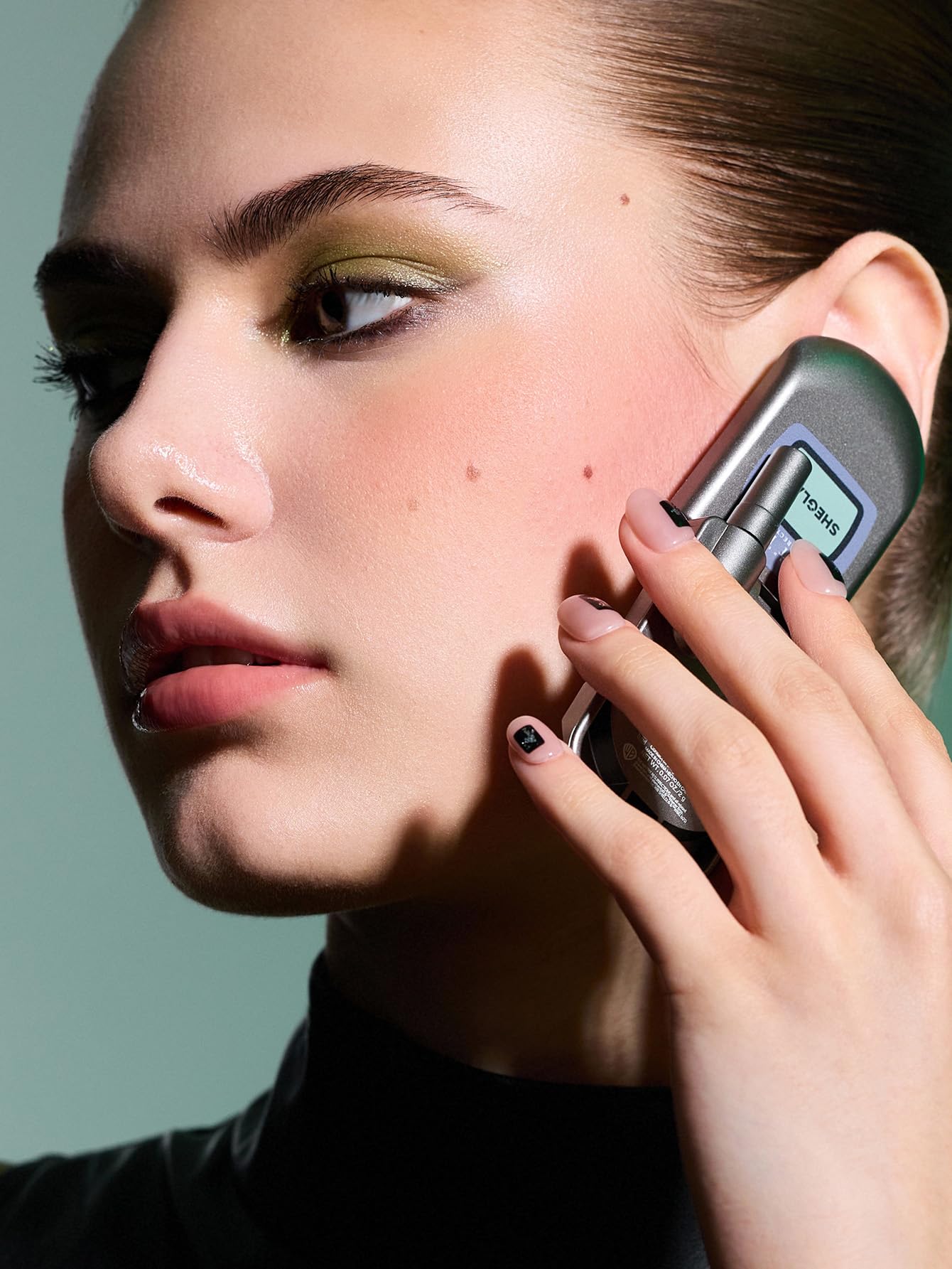 SHEGLAM The Matrix Going Digital Two-Tone Blush Lightweight Buildable Soft Blush for Cheek