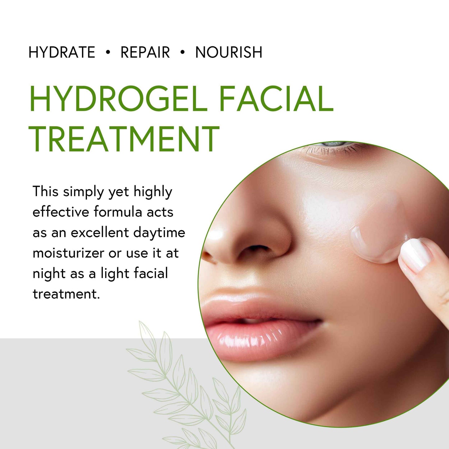 Honeybee Gardens Hydrogel Facial Treatment, 1 fl. oz.