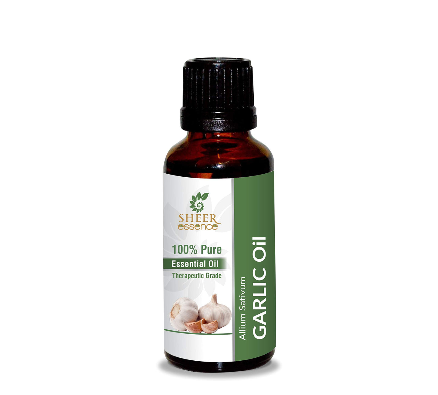 Garlic Oil - (Allium Sativum)- Essential Oil 100% Pure Natural Undiluted Uncut Therapeutic Grade Oil 0.16 Fl.OZ