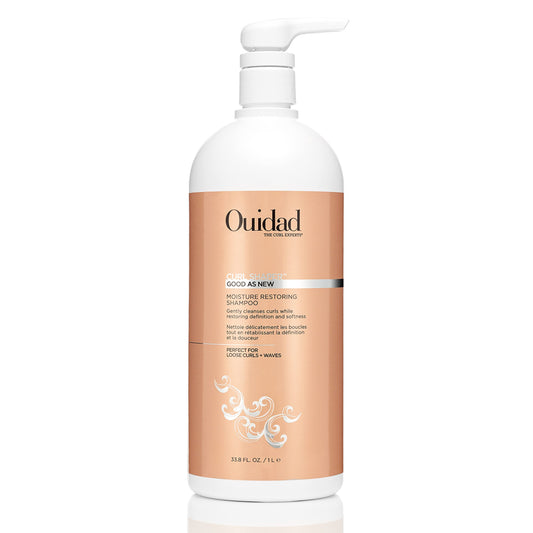 Ouidad Curl Shaper Good As New Moisture Restoring Shampoo, 33.8 Fl Oz