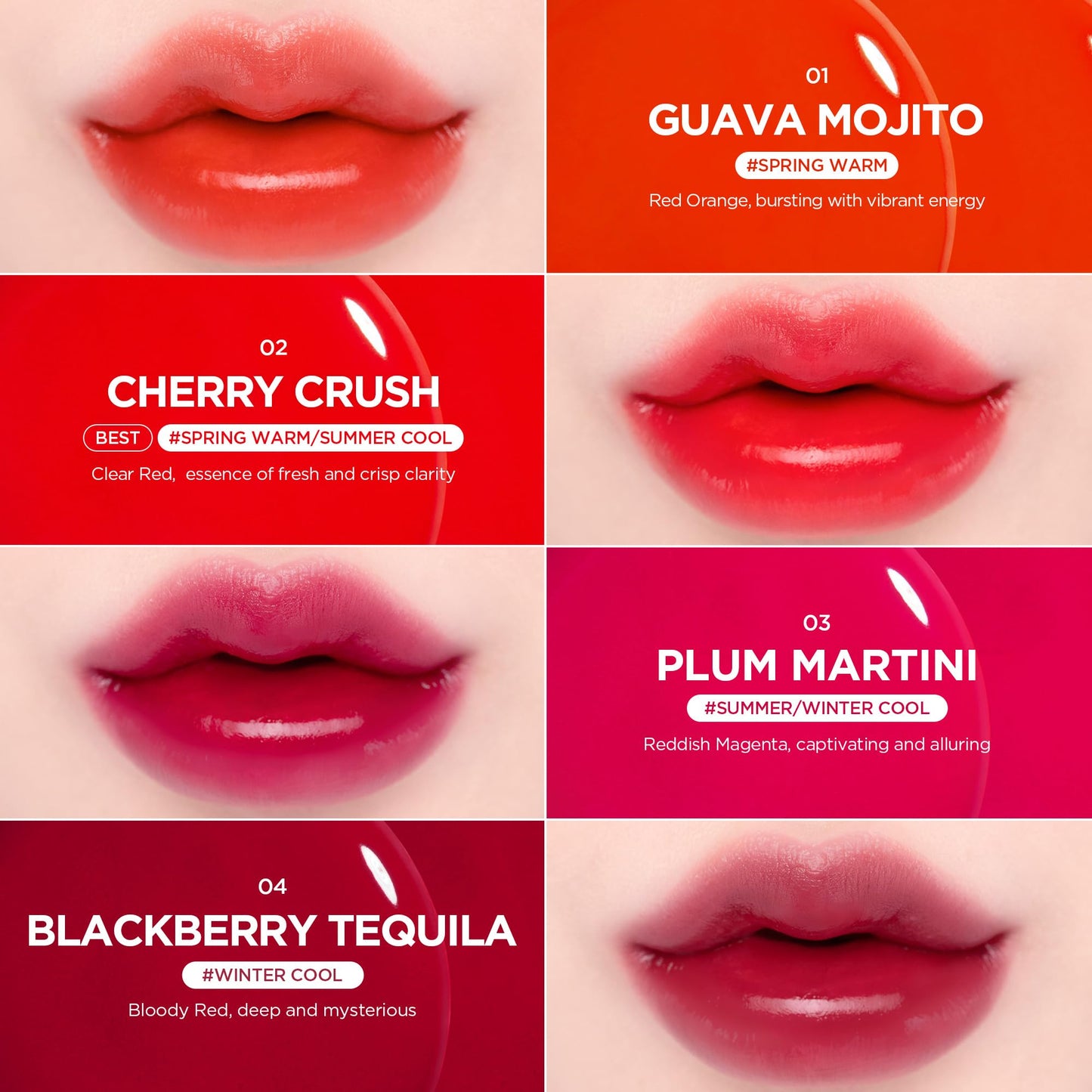 lilybyred Juicy Liar Water Tint | Korean Vivid Water-Gel Lip Stain, Fresh Fruit Colors, Intense Long-Lasting Stain, Moisturizing, Transfer-Proof, Lightweight Finish, 0.16 oz. (04 Blackberry Tequila)