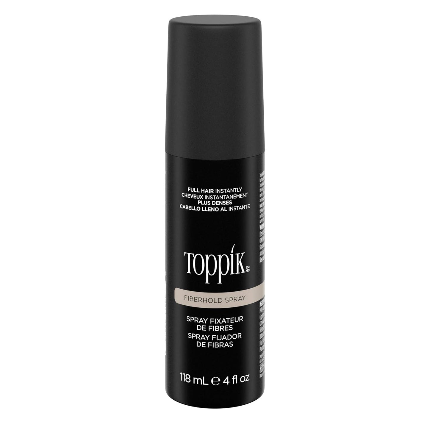 Toppik FiberHold Spray - Unscented Hair Thickening Spray | 4 Fl Oz for Strong Hold