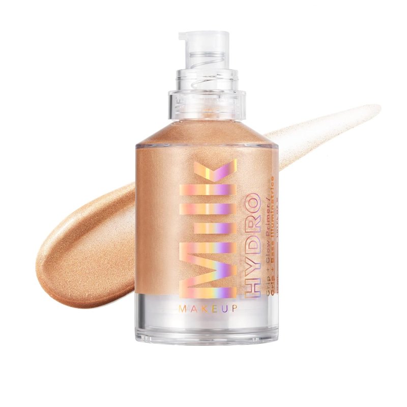 Hydro Grip + Glow Primer | Illuminating Face Primer with Hyaluronic Acid - 1 oz, Silicone-Free, Radiant Finish
