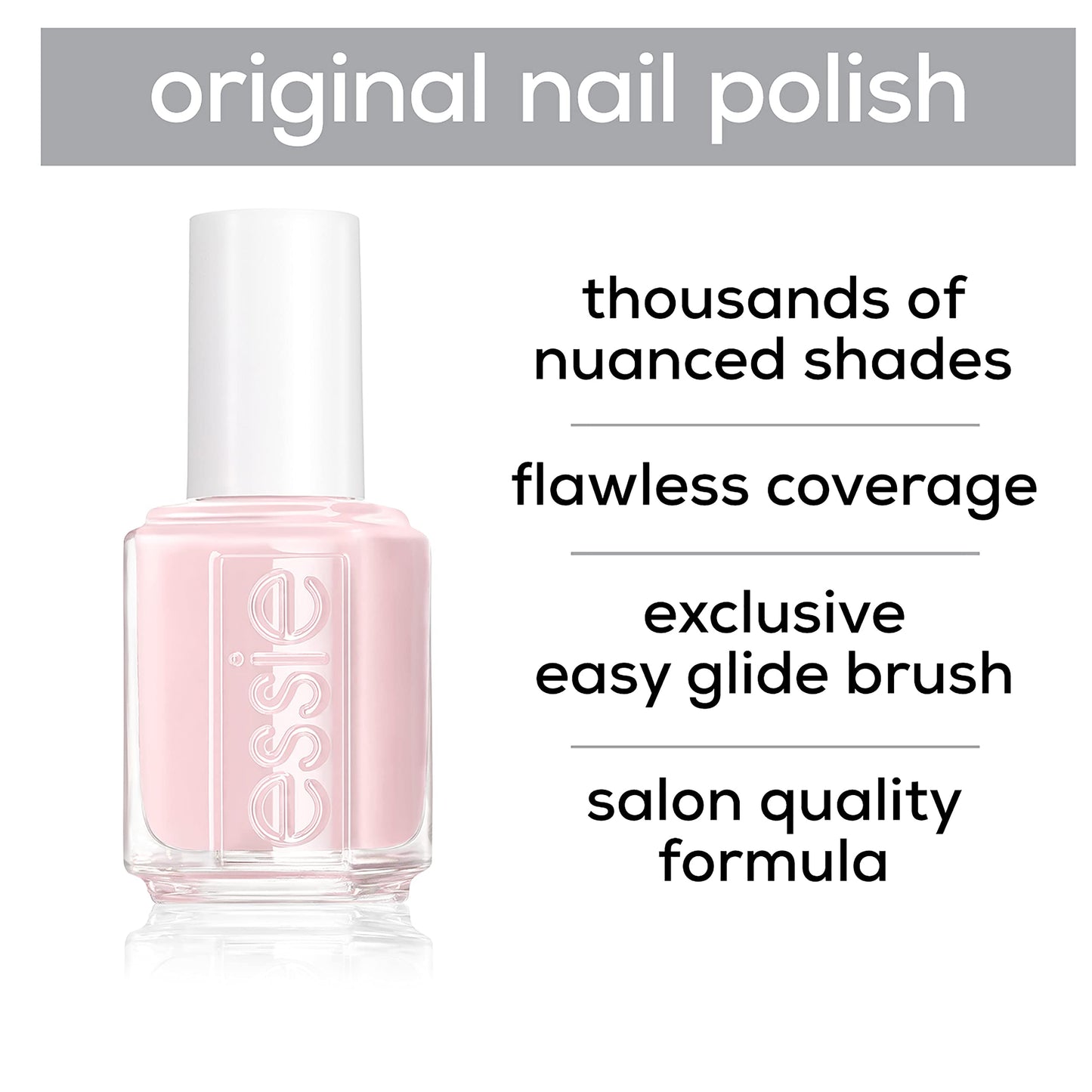 essie nail polish, limited edition spring 2022 collection, pastel taupe nail color with a cream finish, 8-free vegan formula, keep branching out, 0.46 fl oz