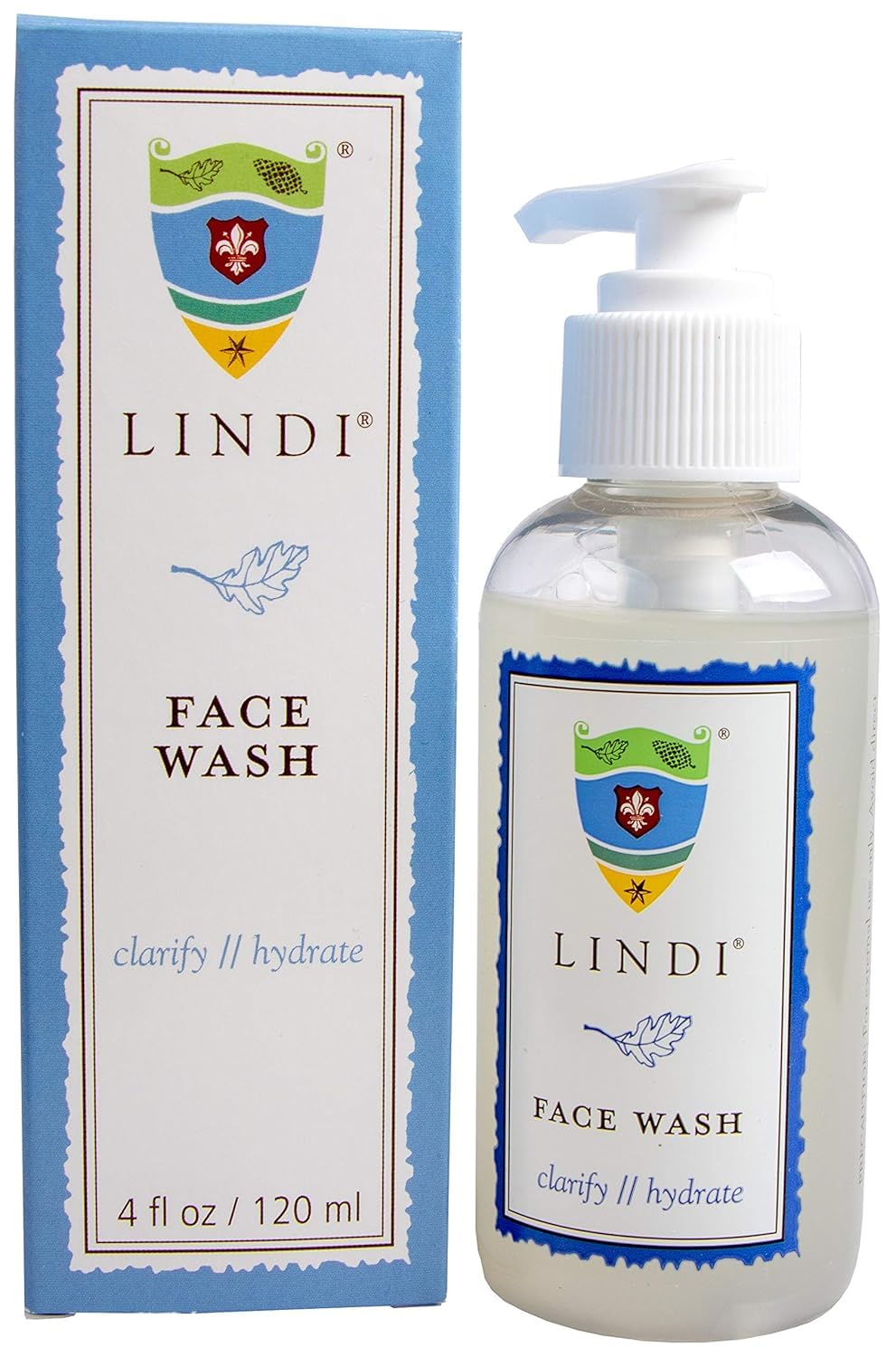 Lindi Skin Face Wash - Gentle Non-Foaming Daily Cleanser for Sensitive & Compromised Skin, Won't Strip, Sting, or Disturb the Skin Barrier, Reduce Facial Rashes, Redness, and Itching (4 fl oz)