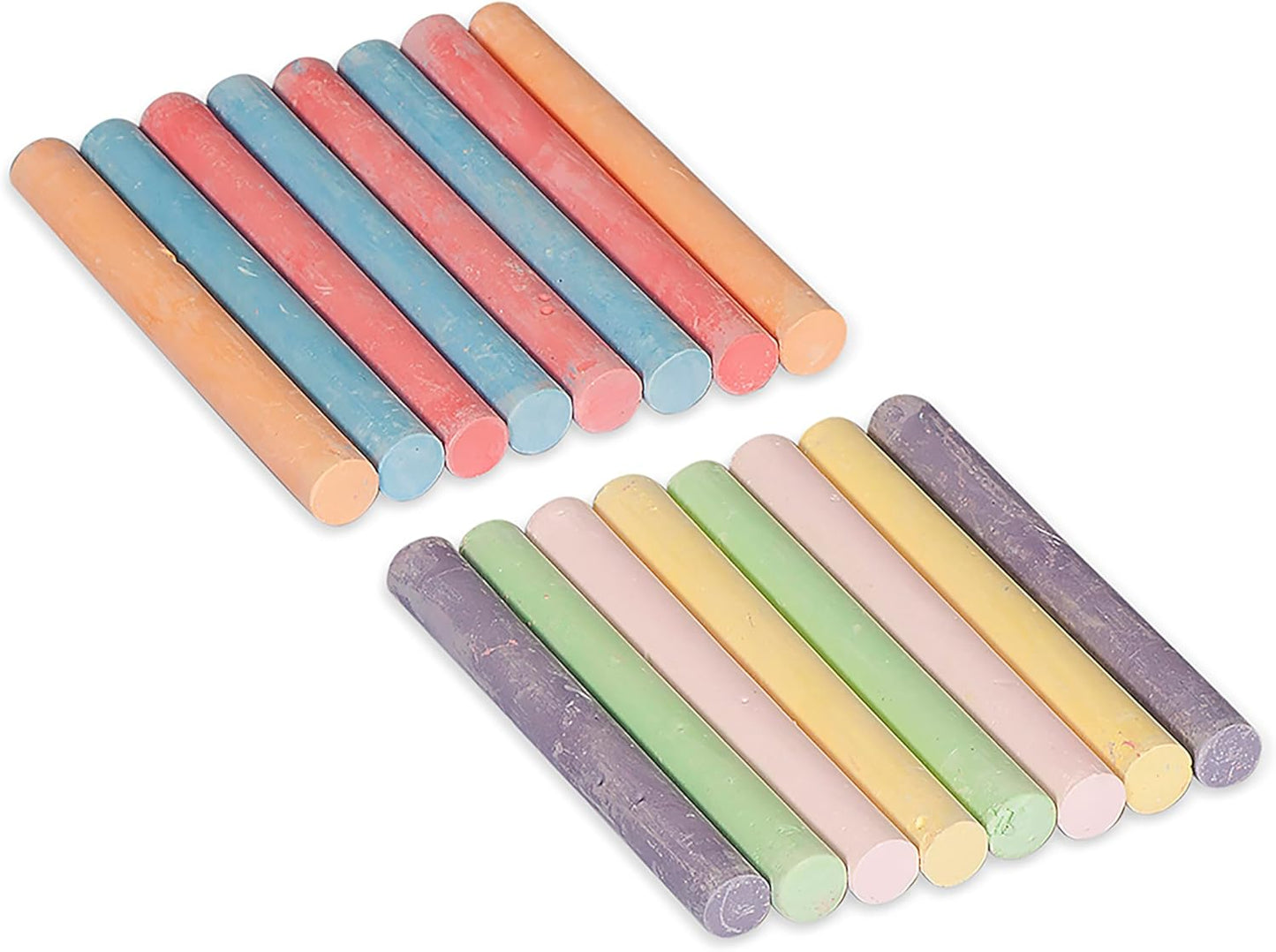 Indoor Outdoor Sidewalk Chalk Design Set - Vibrant Colors for Creative Fun